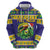 Personalized Brazil Christmas Zip Hoodie Toco Toucan with Brazil Flag - Wonder Print Shop