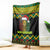 Jamaica Reggae Lion Christmas Blanket Kente Pattern Meri Krismiss