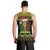 Jamaica Reggae Lion Christmas Men Tank Top Kente Pattern Meri Krismiss - Wonder Print Shop