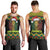 Jamaica Reggae Lion Christmas Men Tank Top Kente Pattern Meri Krismiss - Wonder Print Shop