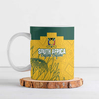 Custom South Africa Soccer Ceramic Mug From Protea Roots We Rise - Wonder Print Shop