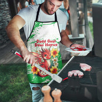Wales Saint David’s Day Personalized Apron Funny Welsh Dragon Daffodil - Wonder Print Shop