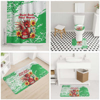 Wales Saint David’s Day Personalized Bathroom Set Funny Welsh Dragon Daffodil - Wonder Print Shop