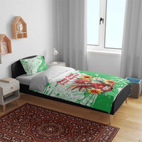 Wales Saint David’s Day Personalized Bedding Set Funny Welsh Dragon Daffodil - Wonder Print Shop