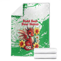Wales Saint David’s Day Personalized Blanket Funny Welsh Dragon Daffodil - Wonder Print Shop