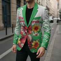 Wales Saint David’s Day Personalized Blazer Funny Welsh Dragon Daffodil - Wonder Print Shop
