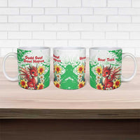 Wales Saint David’s Day Personalized Ceramic Mug Funny Welsh Dragon Daffodil - Wonder Print Shop