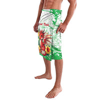 Wales Saint David’s Day Personalized Lavalava Funny Welsh Dragon Daffodil - Wonder Print Shop