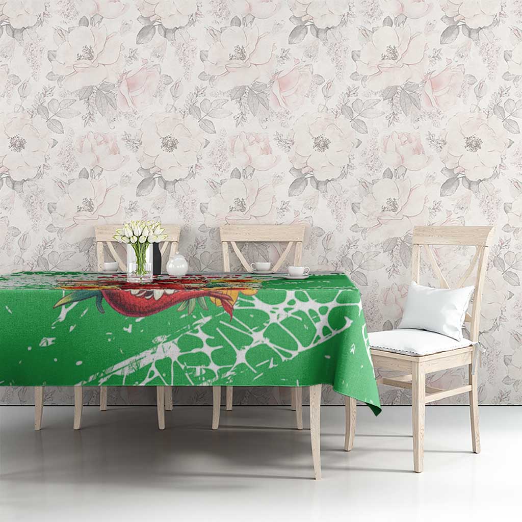 Wales Saint David’s Day Personalized Tablecloth Funny Welsh Dragon Daffodil - Wonder Print Shop