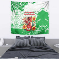 Wales Saint David’s Day Personalized Tapestry Funny Welsh Dragon Daffodil - Wonder Print Shop