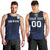 Custom San Marino Football Men Tank Top La Serenissima Pixellated Pattern