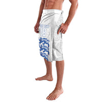 Custom England Fooball Lavalava The Three Lions Blue Version