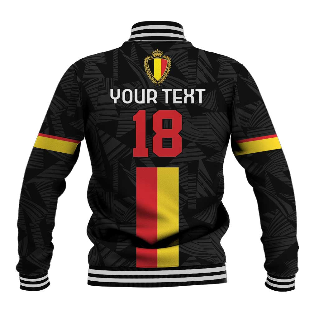 Custom Belgium Football Baseball Jacket De Rode Duivels
