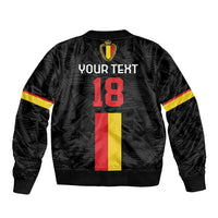 Custom Belgium Football Bomber Jacket De Rode Duivels