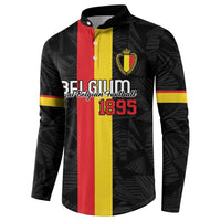 Custom Belgium Football Button Sweatshirt De Rode Duivels