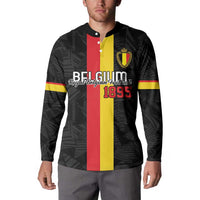 Custom Belgium Football Button Sweatshirt De Rode Duivels