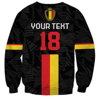 Custom Belgium Football Sweatshirt De Rode Duivels