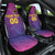 Custom Germany Football Car Seat Cover Pink Version - Wonder Print Shop