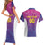 Custom Germany Football Couples Matching Short Sleeve Bodycon Dress and Hawaiian Shirt Pink Version - Wonder Print Shop