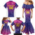 Custom Germany Football Family Matching Mermaid Dress and Hawaiian Shirt Pink Version - Wonder Print Shop