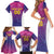 Custom Germany Football Family Matching Short Sleeve Bodycon Dress and Hawaiian Shirt Pink Version - Wonder Print Shop