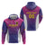 Custom Germany Football Hoodie Pink Version - Wonder Print Shop