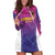 Custom Germany Football Hoodie Dress Pink Version - Wonder Print Shop