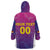 Custom Germany Football Wearable Blanket Hoodie Pink Version