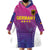 Custom Germany Football Wearable Blanket Hoodie Pink Version