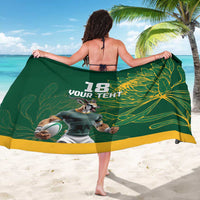 Custom Rugby South Africa Sarong Springboks Mascot - Wonder Print Shop