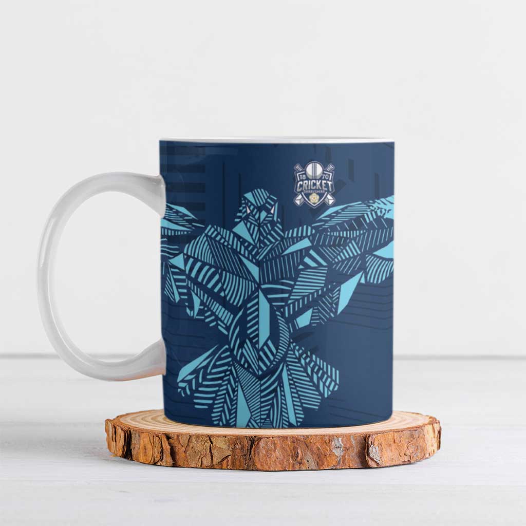 Custom Derbyshire Cricket Spirit Ceramic Mug Derbyshire Falcons Sporty Style - Wonder Print Shop