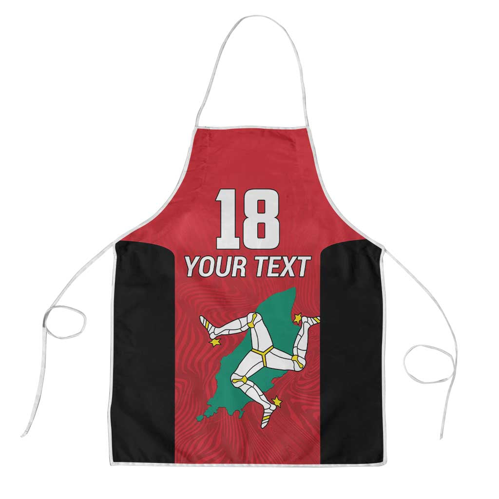 Custom Isle of Man Cricket Apron Quocunque Jeceris Stabit - Wonder Print Shop
