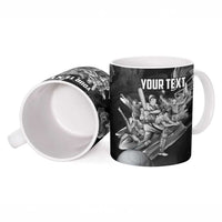 Personalized Isle of Man Cricket Ceramic Mug Go Champion - Wonder Print Shop