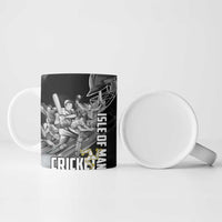 Personalized Isle of Man Cricket Ceramic Mug Go Champion - Wonder Print Shop