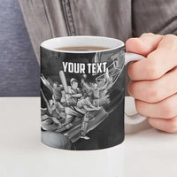 Personalized Isle of Man Cricket Ceramic Mug Go Champion - Wonder Print Shop