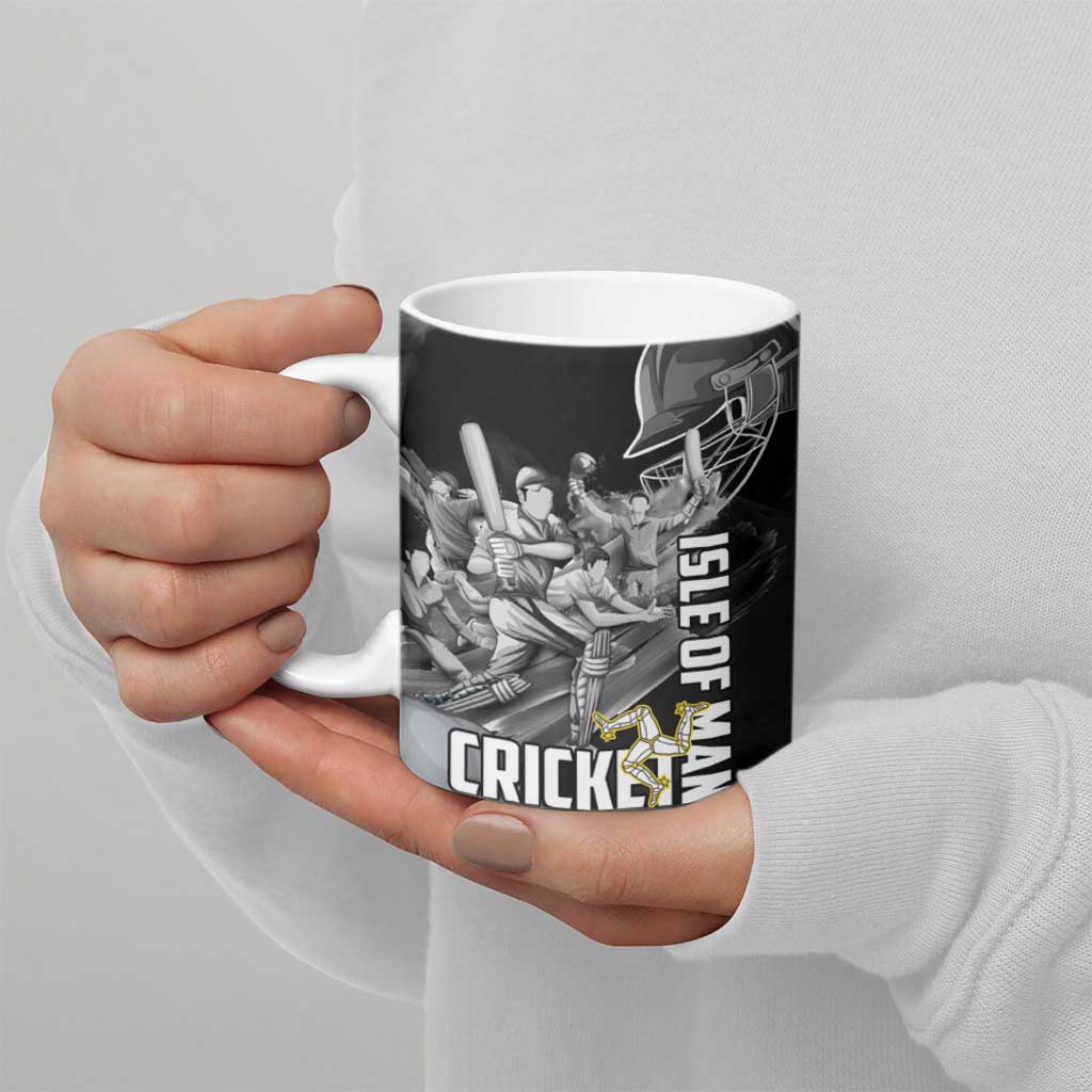 Personalized Isle of Man Cricket Ceramic Mug Go Champion - Wonder Print Shop