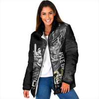 Personalized Isle of Man Cricket Padded Jacket Go Champion - Wonder Print Shop