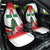 Custom Lebanon Independence Day Car Seat Cover Cyclamen Flowers Blooming