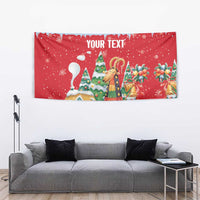Romania Christmas Personalized Tapestry Romanian Folklore Capra Goat - Wonder Print Shop