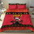 Angola Christmas Bedding Set Giant Sable Antelope Virtus Unita Fortior - Wonder Print Shop