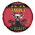 Angola Christmas Spare Tire Cover Giant Sable Antelope Virtus Unita Fortior - Wonder Print Shop