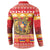 Armenia Christmas Button Sweatshirt Coat Of Arms With Arevakhach - Wonder Print Shop