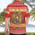 Armenia Christmas Hawaiian Shirt Coat Of Arms With Arevakhach - Wonder Print Shop