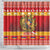 Armenia Christmas Shower Curtain Coat Of Arms With Arevakhach