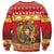 Armenia Christmas Sweatshirt Coat Of Arms With Arevakhach - Wonder Print Shop