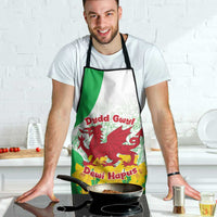 Saint David’s Day Welsh Dragon Apron Dydd Gwyl Dewi Hapus - Wonder Print Shop