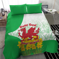 Saint David’s Day Welsh Dragon Bedding Set Dydd Gwyl Dewi Hapus - Wonder Print Shop