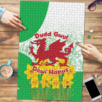 Saint David’s Day Welsh Dragon Puzzle Dydd Gwyl Dewi Hapus - Wonder Print Shop