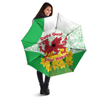 Saint David’s Day Welsh Dragon Umbrella Dydd Gwyl Dewi Hapus - Wonder Print Shop
