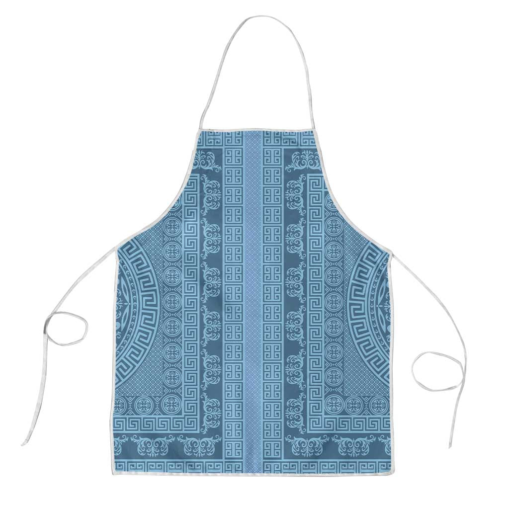 Greek Key Pattern Apron Ancient Meander Geometric Art